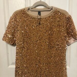 New Beautiful Sequined Top